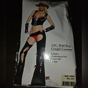 Price REDUCED!!  SEXY Leg Avenue Wild West Cowgirl Costume. M/L